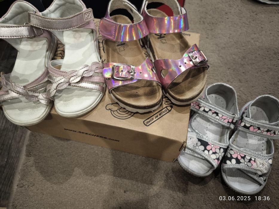 Лот сандали 25н коле и Колев