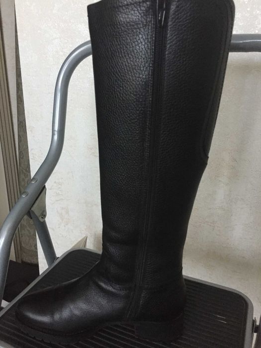 сапоги кожаные зимние