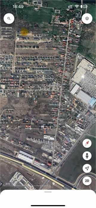 Teren 1120 mp Balotesti, str Ghioceilor Autorizatie Constructie