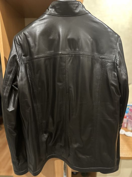 Куртка кожанная мужская