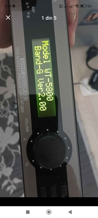 Receiver microfon wireless