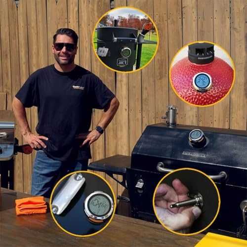 Нов смарт Умен термометър хъб за грил и пушилня с 4 сонди WiFi BT готвене скара