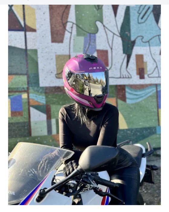 Nexx Y.100R Baron Aubergine Cască Moto