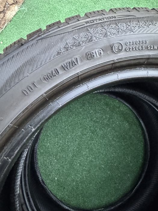 2 зимни гуми  barum 225 50 17