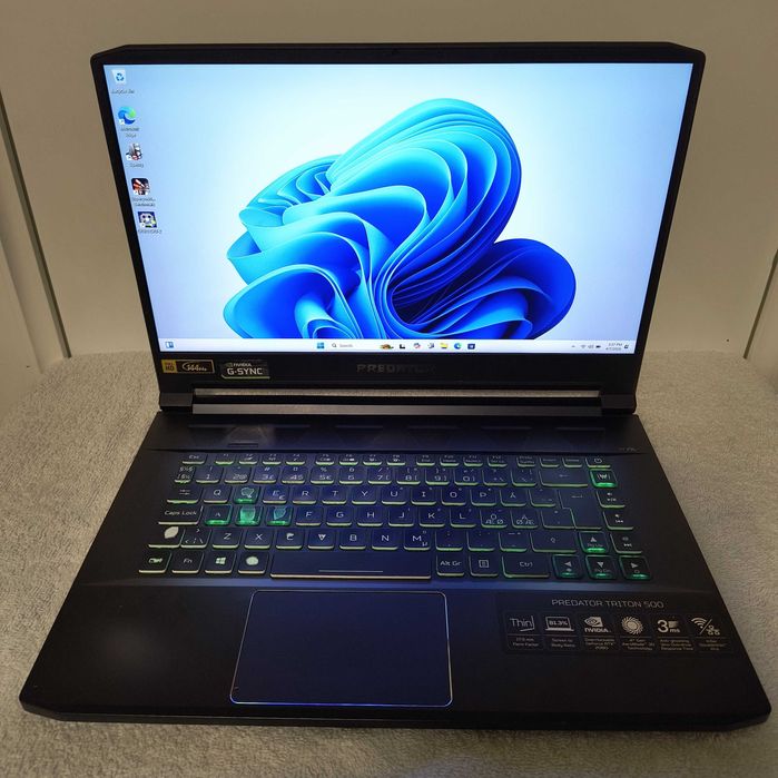 Acer predator triton 500 i7 9750h 16gb rtx 2080 8gb ssd 512gb
