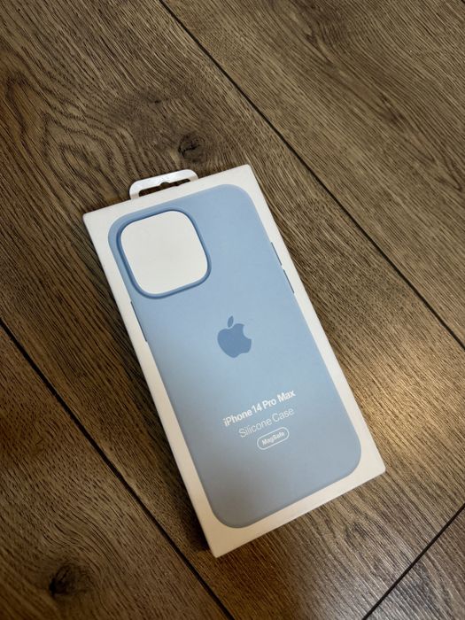 Husă Apple iPhone 14 Pro Max – Silicone Case MagSafe, albastră noua
