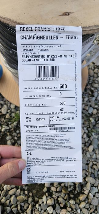 Invertor si cabluri solare