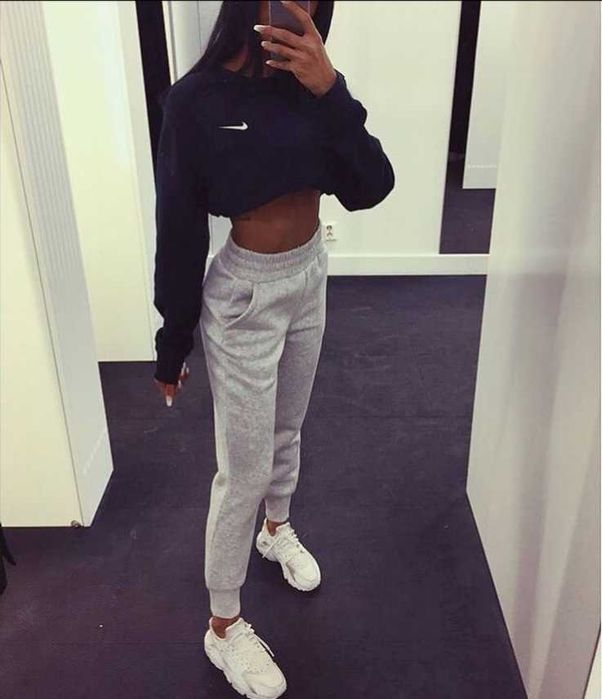 Sweatpants gri deschis
