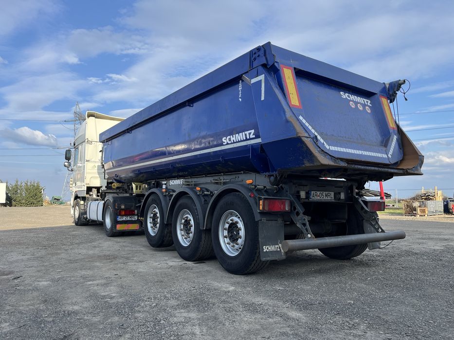 Ansamblu Daf XF 460 | 2011  + semiremorcă basculabilă Schmitz Cargobull | 2015