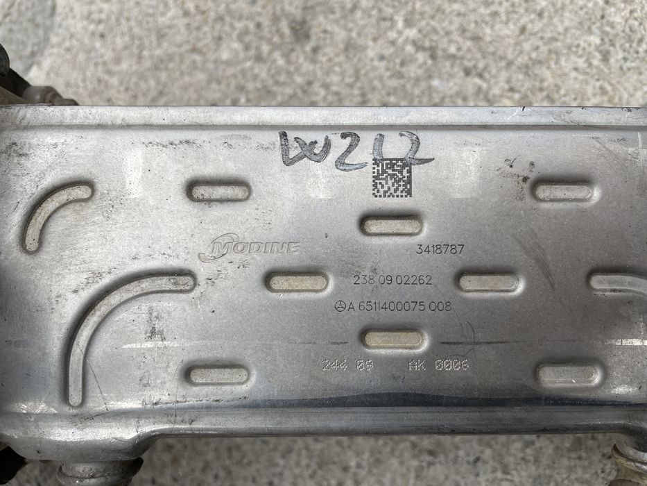 Racitor + egr Mercedes w212 euro 5 2.2 e class