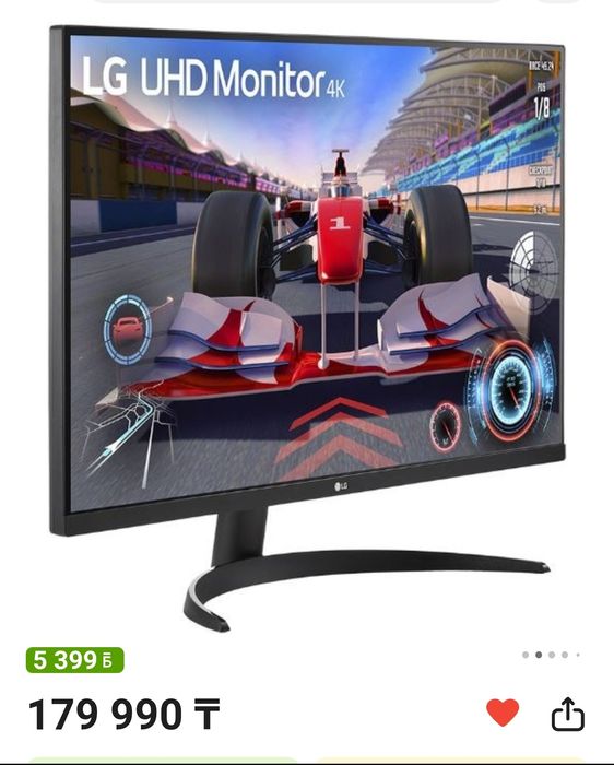 Монитор LG 32 UR 500-B UHD 4K