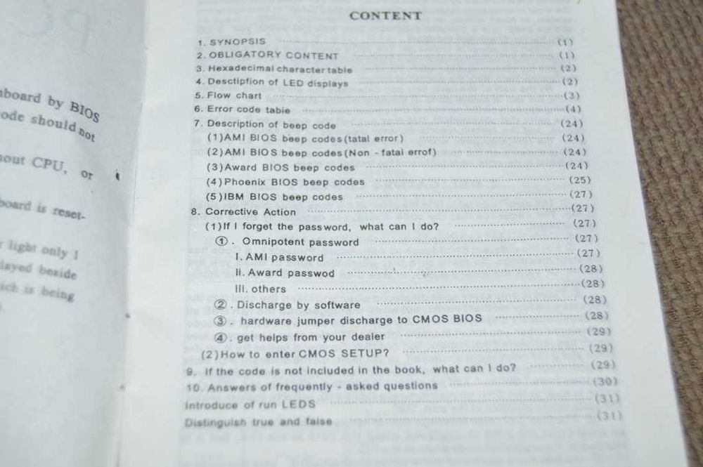 Placa diagnosticare Bios PC pentru calculatoare mai vechi pe PCI