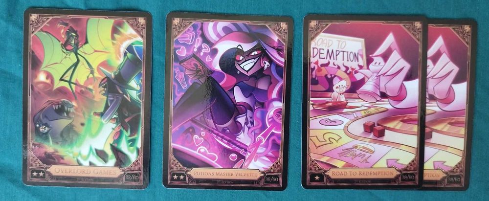 Hazbin Hotel trading cards S2 оригинални
