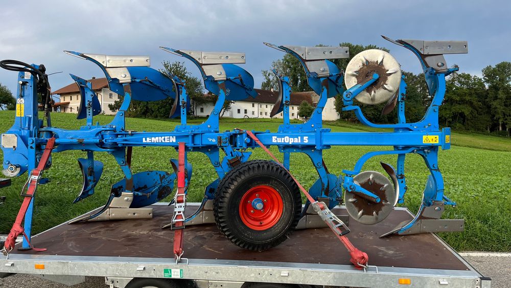Lemken Europal 5. John Deere, Belarus Claas, Case tortadi