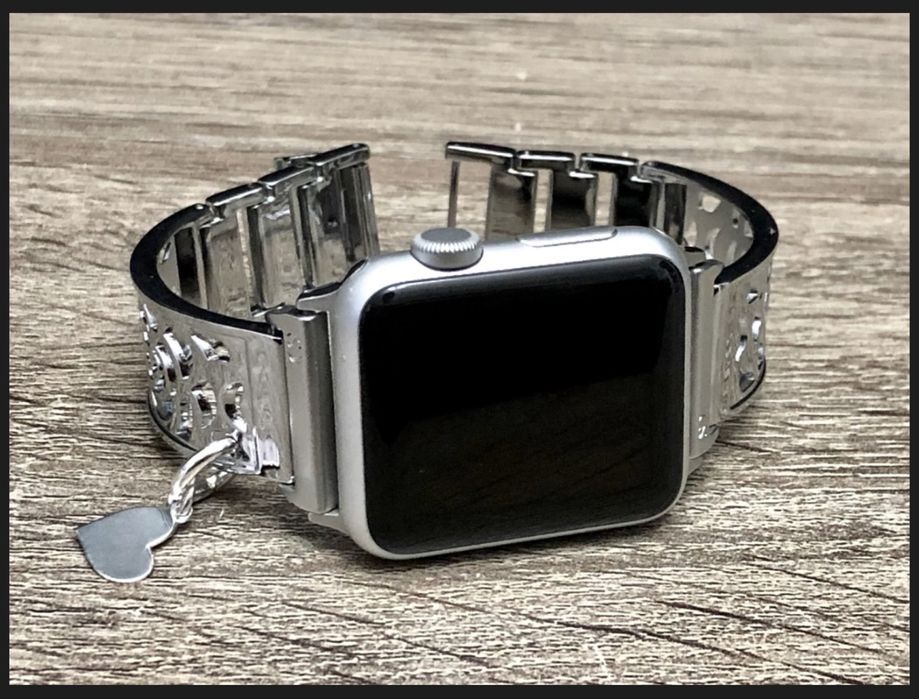 Сребърна каишка за apple watch Simeon D jewelry