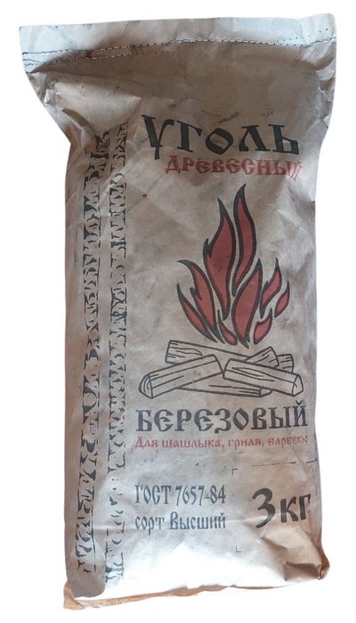 Продаю древесный уголь в мешках
