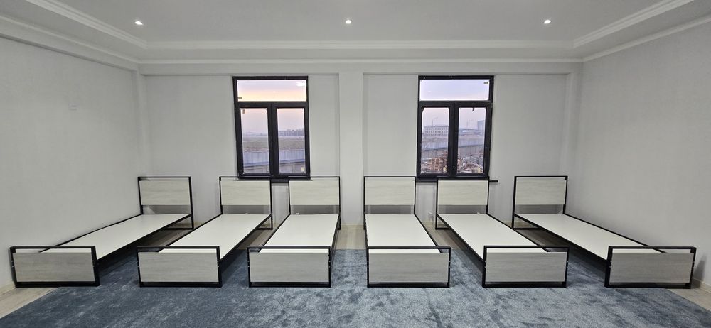 MEGA АКЦИЯ Металлические Кровать Односпальные. Темир Кровать. Kravat l