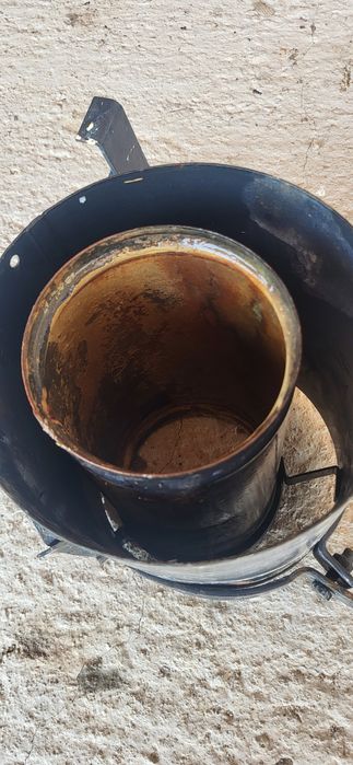 Trecere perete cos soba,  convector gaze calorifer ,radiatoare