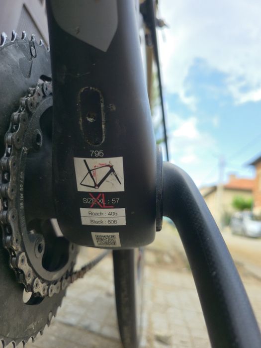Висок Клас Карбонов Шосеен велосипед XL Look 795 Full Carbon 2x11 Ultegra Електронен Монтаж Пълен комплект документация