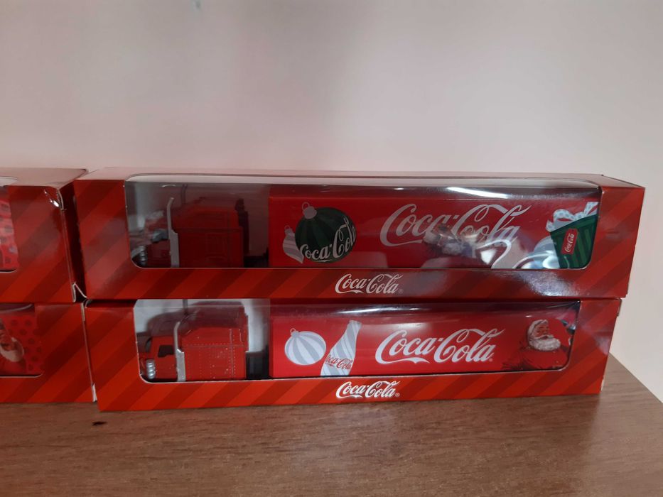 Колекция камиончета на Coca-Cola от 2025/26та год.Чисто нови