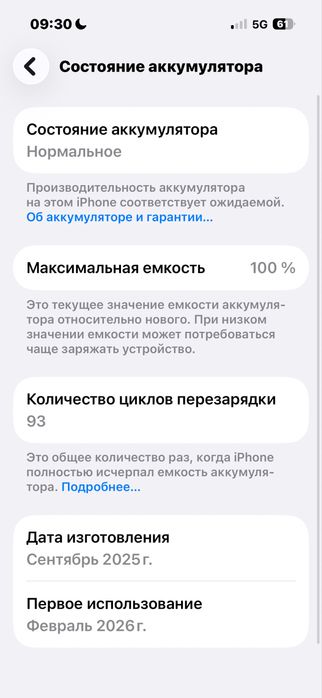 Айфон 15 с гарантии