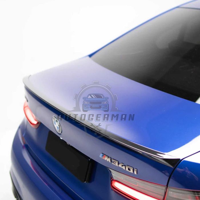 Спойлер BMW G20 MP style черен гланц бмв г20 крило багажник спорт