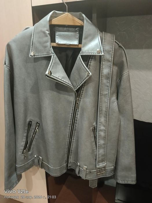 Продам стильную кож.куртку