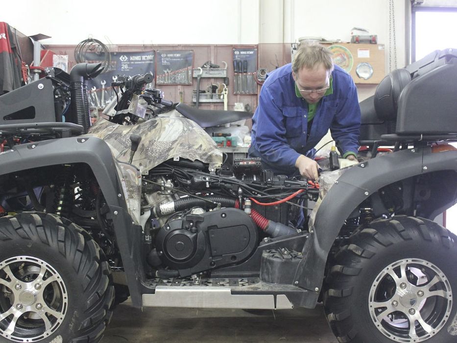 Ремонт квадроциклов