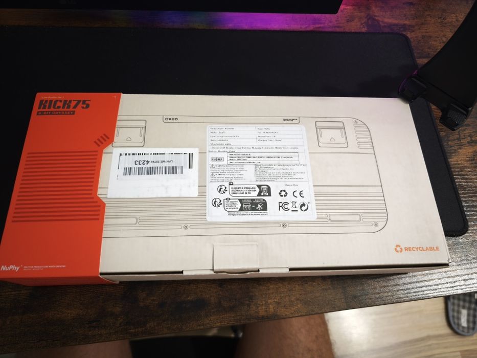 Tastatura mecanica Nuphy kick75