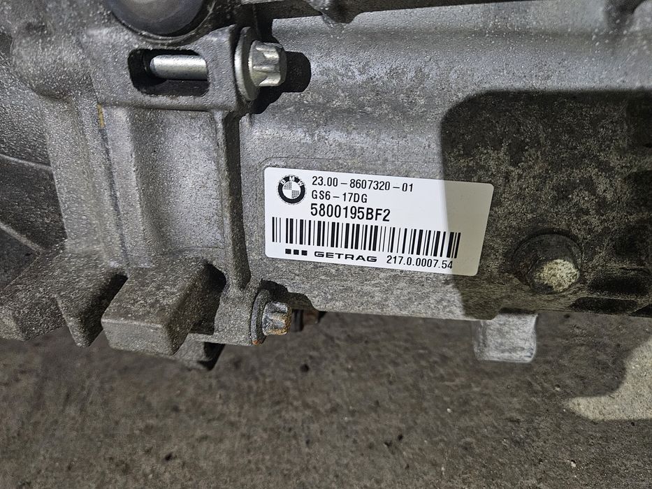 Cutie de viteze manuală 6 trepte BMW Cod 8607320 F30 F20 118 143  xy