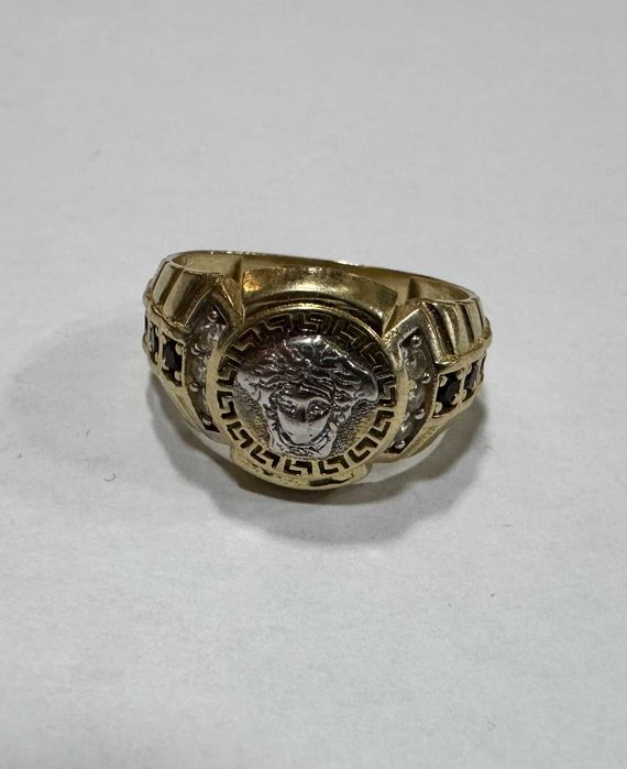 Златен пръстен VERSACE 14K 585 -5.04 гр