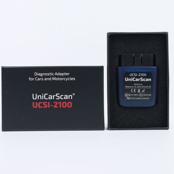 UniCarScan UCSI 2100 автосканер для BMW/MINI, кодирование BimmerCode