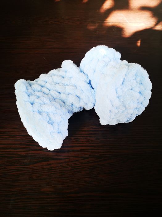 Детски пантофки плетени