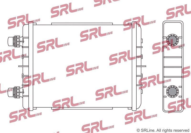 Radiator apa Mercedes Amg Gt, Amg Gt 4-Door Coupe, Amg Gt, Clasa C, E, G, Gle, GLS, S, S, SL 20, 4.0 V8 T, 250x208x32mm, AC: +/-, fagure brazat, OE