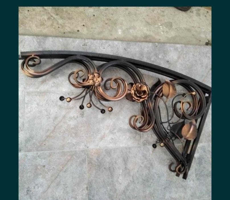 Vind picioare banca fier forjat ,pergole ,mese vopsite electrostatic