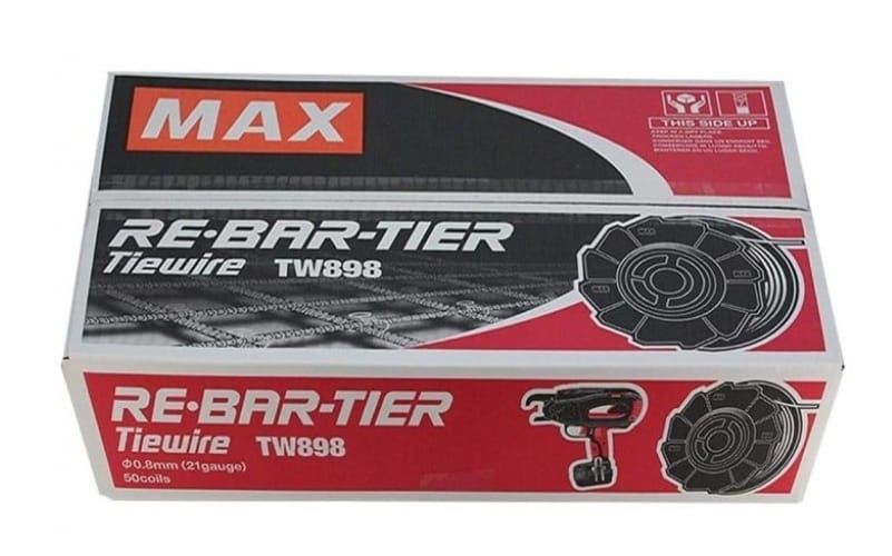 51 bucati Rola de sarma de 0.8 mm, plastifiata, pentru masinile de legat fier beton, MAX, pentru RB398, RB218, RB518, RB397, RB217 si RB517
