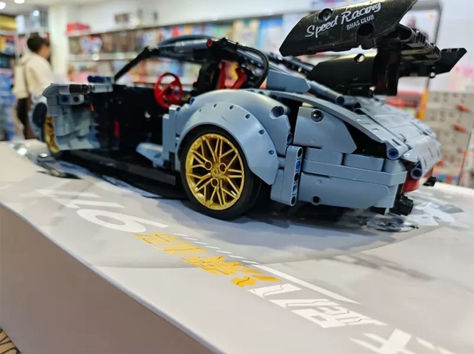 Конструктор лего суперкар Porsche 911. Размер 56 см.