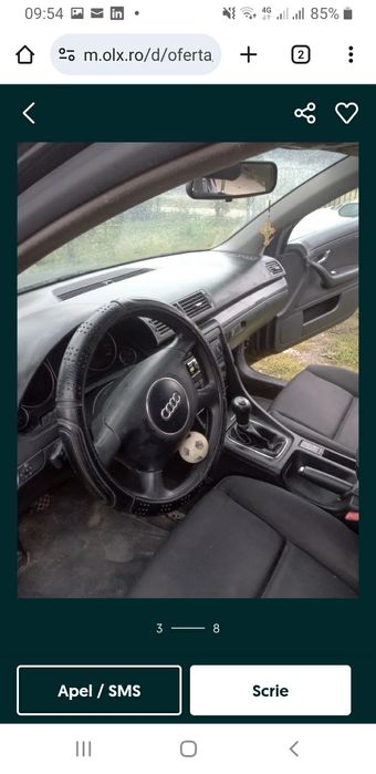 Se vinde autoturism  Audi A4 Avant 2003,toate actele la zii !