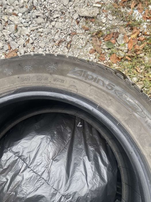 Зимни гуми MICHELIN, Alpin 5, 225/55/17, DOT 3121, 6 мм грайфер, 4 бр.