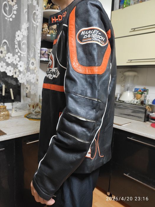 Куртка кожа Harley Davidson