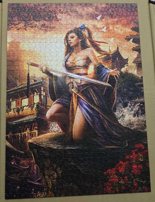 Пъзели BlackSea Ронин и Clementoni IT - 1000 части за 9 евро двата