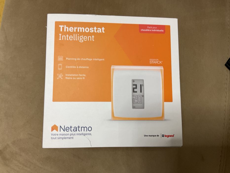 Termostat inteligent Netatmo Smart Thermostat, Wi-Fi pret FIX
