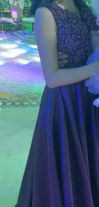 Вечернее пышное платье