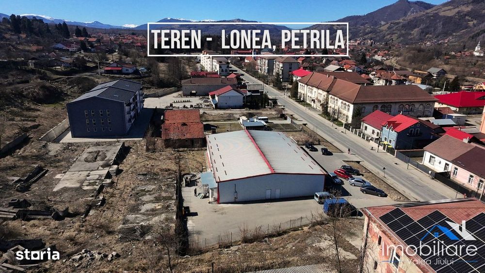 Teren de vânzare – Lonea, Petrila | 2 parcele disponibile