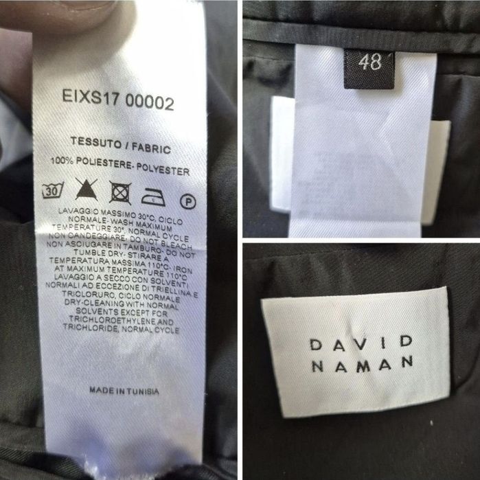 Trench Premium David Naman, Bărbați - Impermeabil - 48 S / M