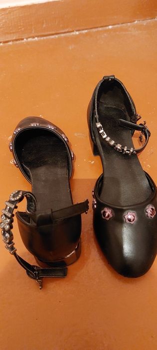 Кожанные туфли, размер 36-37