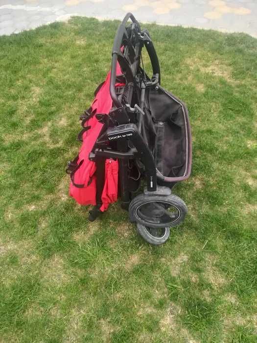 Количка за близнаци Peg Perego Book for Two + аксесоари