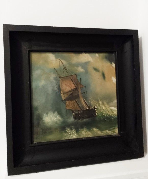 Tablou .Ulei pe pânză o lucrare  de o foarte