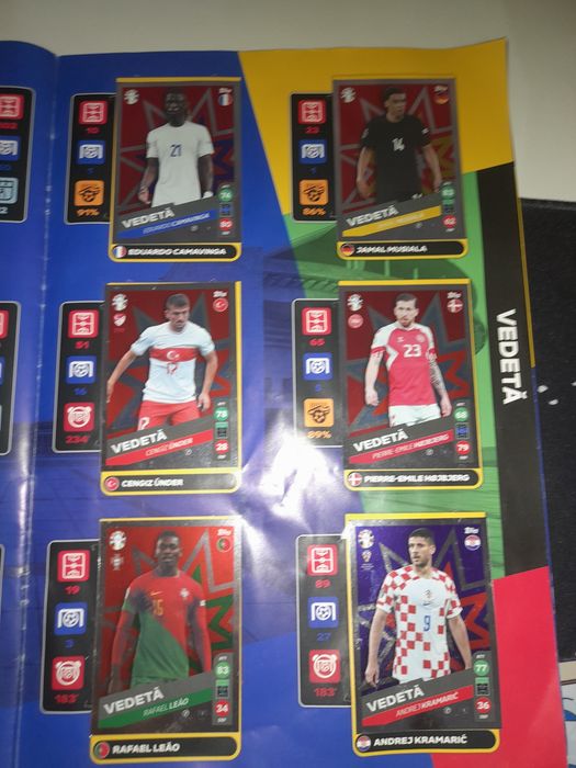 Vând album topps UEFA Euro 2024 completat