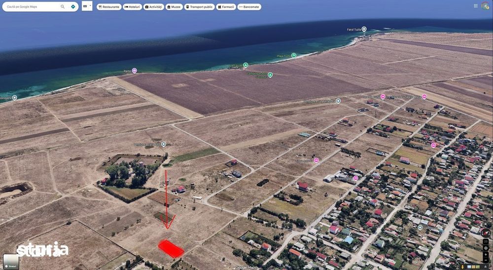 Teren Eforie Sud 320mp intravilan plaja tuzla